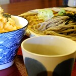 舞天 - ミニ天丼の麺セット