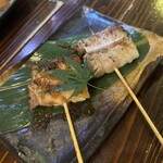 酒飯場ででででん - アスパラの豚巻きと新生姜の豚巻き