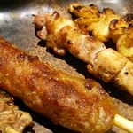 旬彩処 和らび - 晩酌セット1000円の焼き  4本