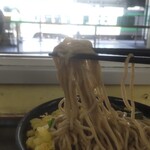 駅そば そば・うどん八起家 - 麺越しの高崎線