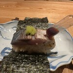 煙や - 焼きサバ寿司