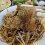 杉乃家 - 焼そばの肉