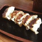 ランチセットの餃子