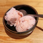 MEAT×MEET - ・いちごのソルベ¥300〆にさっぱり＾＾