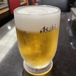 やなちゃん - 生ビール