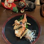 さか本 - 海老の筍焼き