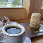 ミッツ - モンブランセット（¥1260）