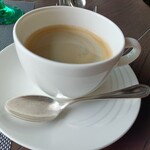 鉄板焼 天燈 - 食後の飲み物はコーヒーと紅茶が選べました