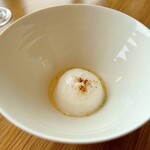 SMAAK - アミューズ③ムール貝、トマト、カツオ出汁