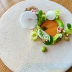 SMAAK - 1. サバ、アボカド、エスカベーチェ、ディル、キュウリ