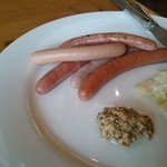 蔵元レストラン せきのいち - 一関ミート　マイスターソーセージ5種（￥650）