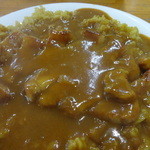 カレーショップ きしばた - 大盛りドライ（ポークソテー）