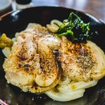 ヨコクラうどん - 鶏チャーwith柚胡椒