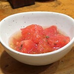 やきとり 正や - 出汁トマト