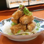 温鮮酒場 ちょんまげ - クジラ唐揚げ