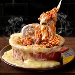 横浜ガーデンファーム - 溶岩チーズハンバーグミートパスタ
