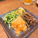 焼肉 静龍苑 - ナムル