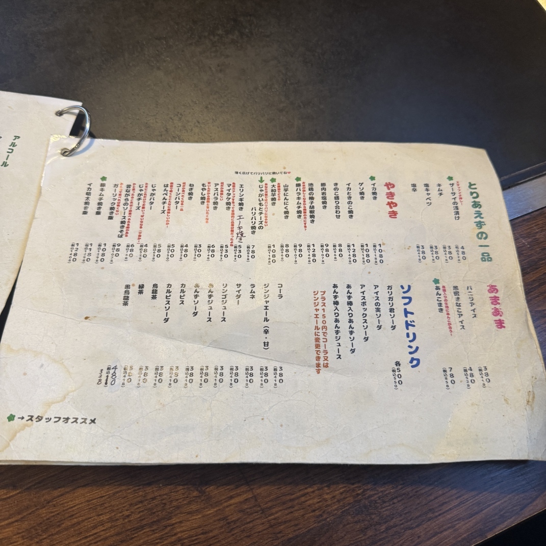 メニュー写真 : かっぱ祭り （かっぱまつり） - 田原町/もんじゃ焼き