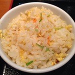 翡翠園 - セットのミニチャーハン