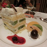 アバ - ケーキはキウイたっぷり