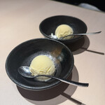 焼肉うしふじ - 本日のデザート　バニラアイス