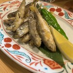 東寿し - 小アジ唐揚げ