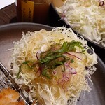 とんかつ とん米 - 国産しまなみレモンを使用したドレッシング＝最高