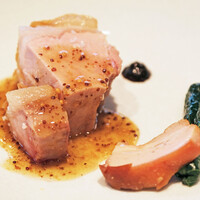 Florilege - ランチコース 12100円 の豚肉のロースト