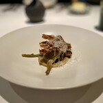 レストラン オオツ - ◆ゆずもファーム産アーティチョーク アーティチョー クのピュレ ペコリーノチーズ
