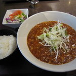 浜松四川飯店 - 麻婆ラーメンセットです。