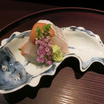 青華こばやし - 26年9月　マコガレイ　肝醤油で