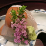 青華こばやし - 26年9月　マコガレイ　肝醤油　アップ