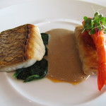 CROWN - 真鯛のポワレ　リゾット添え
