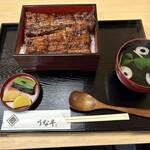 うな半 - 鰻重税込3740円☆ご飯が少ないのよ、中にも鰻はいないのよ