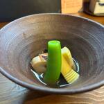 蕎麦割烹 ながの - 料理写真:筍とタコの潮煮
