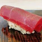 鮨 なんば - 赤身漬け～北海道噴火湾産②