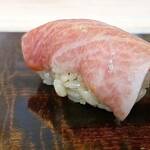 鮨 なんば - カマトロ～北海道噴火湾産②