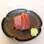 鮨 なんば - 中トロ漬け～北海道噴火湾産、本山葵