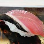 鮨 なんば - 鰹炙り～塩②