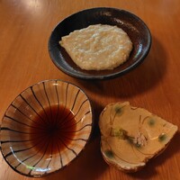 蕎麦おさめ - 蕎麦がき