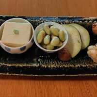 蕎麦おさめ - 前菜５点盛り