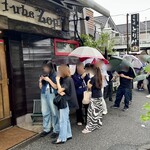 バックシュトゥーベ ツオップ - 日曜　朝8:00ぐらいの混雑状況