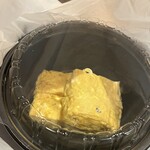 明日のためのしじみばか - だし巻き卵は持ち帰れます。オーダーしてから作るので少し時間かかりますけど出来たて持ち帰れます！もちろん冷めてもおいしいです。