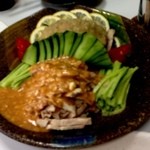 めだかタンタン - 1回目　宴会メニュー：蒸し鶏