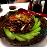 めだかタンタン - 1回目　宴会メニュー：牛肉のオイスター炒め