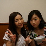 牛たん料理 閣 - ミス・ユニバースの妹分的なミス・ティーン・ジャパン東北大会で優勝した娘とご満悦の嫁・・(*´▽｀*)