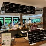 サンタカフェベーカリー グランママ - イートインもありました。