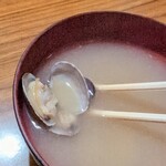 味の王様 - サービスの味噌汁