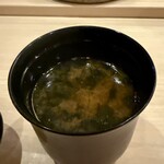 すし処 睦月 - お味噌汁