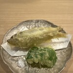 すし処 睦月 - 静岡稚鮎万願寺唐辛子